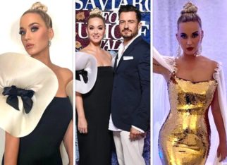 Katy Perry makes a statement in two extravagant looks in Luisa via Roma x UNICEF gala