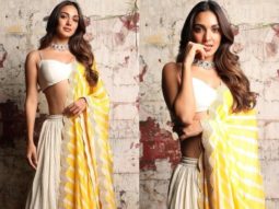 Kiara Advani shines bright like a sunflower in latest pictures from the sets of The Kapil Sharma show