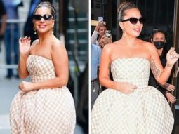 Lady Gaga dons strawberry silhouette Christopher John Rogers worth Rs. 1.7 lakh for her performance at Radio Hall City with Tony Bennet