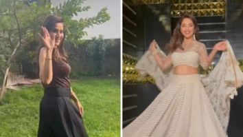 Madhuri Dixit is an absolute queen in a gold and white lehnga as she effortlessly pulls off a transition reel