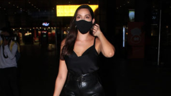 Nora Fatehi spotted at airport