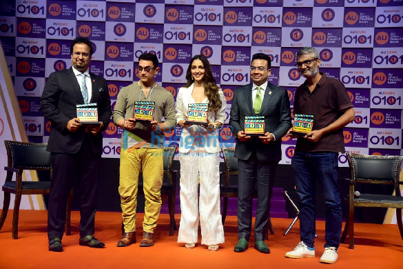 Photos: Aamir Khan and Kiara Advani snapped at AU Small Finance Bank event at Grand Hyatt, Mumbai