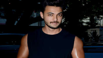 Photos: Aayush Sharma and Sophie Choudry snapped at in Bandra