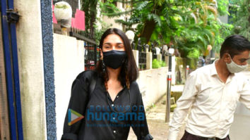 Photos: Aditi Rao Hydari spotted at a dubbing studio
