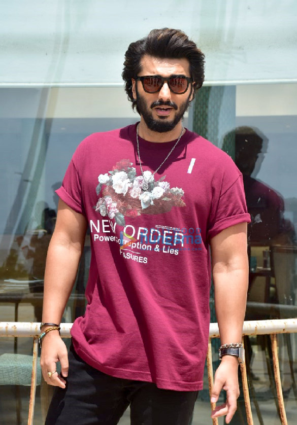 photos arjun kapoor snapped during bhoot police promotions 1
