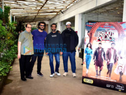 Photos: Celebs snapped at private trailer preview of Bhoot Police
