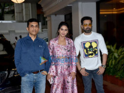 Photos: Emraan Hashmi, Krystle D’Souza and Anand Pandit snapped promoting the film Chehre