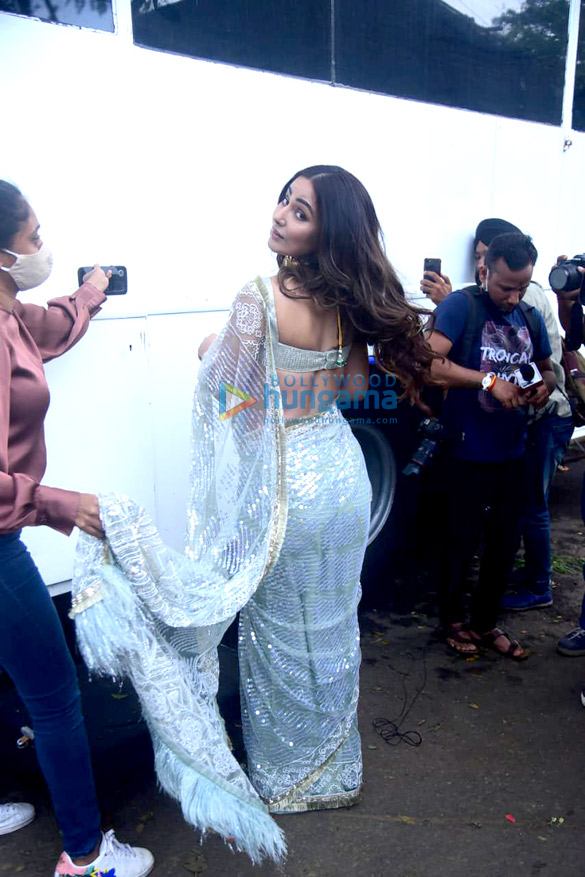 photos hina khan and rakhi sawant snapped on bigg boss ott set in film city goregaon 5