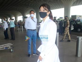Photos: Jacqueline Fernandez, Mrunal Thakur, Kriti Kharbanda and Pulkit Samrat snapped at the airport
