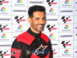 Photos: John Abraham snapped at Eurosport India event at Discovery Communication India office