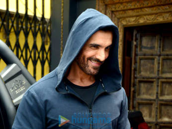 Photos: John Abraham snapped in Bandra