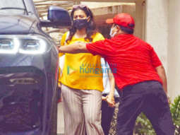 Photos: Kajol snapped at a dubbing studio in Juhu