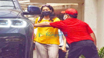 Photos: Kajol snapped at a dubbing studio in Juhu