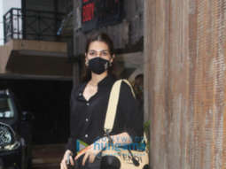 Photos: Kriti Sanon snapped at Nikhil Dwivedi’s office in Juhu