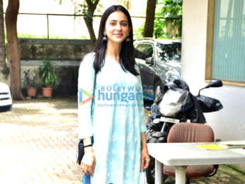 Photos: Rakul Preet Singh snapped at Aanand L Rai's office in Andheri