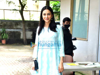 Photos: Rakul Preet Singh snapped at Aanand L Rai's office in Andheri