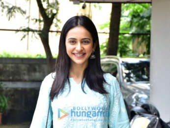 Photos: Rakul Preet Singh snapped at Aanand L Rai's office in Andheri