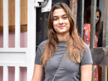 Photos: Saiee Manjrekar snapped at a restaurant in Juhu
