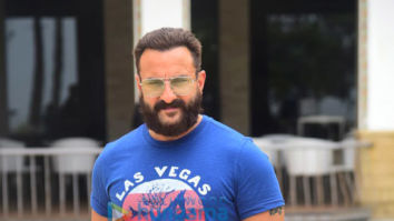 Photos: Saif Ali Khan snapped promoting his film Bhoot Police