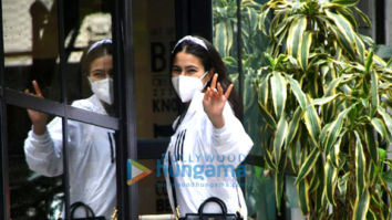 Photos: Sara Ali Khan snapped at Maddock Films’ office