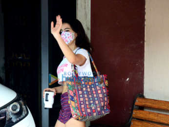 Photos: Sara Ali Khan snapped at Pilates class