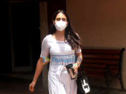 Photos: Sara Ali Khan spotted at the gym in Santacruz