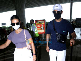 Photos: Sunny Leone, Rashmika Mandanna, Rajkummar Rao and Patralekha snapped at the airport