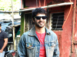 Photos: Varun Dhawan spotted at a studio for the rehearsals of his film Jugjugg Jeeyo