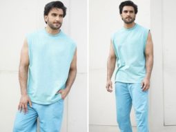 Ranveer Singh keeps it comfy and in style with different shades of blue