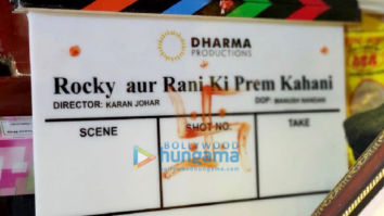 On The Sets Of The Movie Rocky Aur Rani Ki Prem Kahani