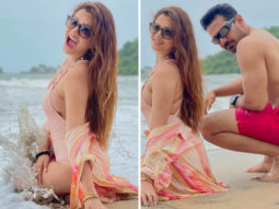 Rubina Dilaik wears a sultry one-piece swimsuit, says “I am a mountain girl, going crazy at beaches”
