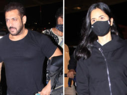Salman Khan and Katrina Kaif spotted at Airport