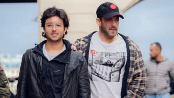 Salman Khan posts a cool picture with his nephew Nirvan Khan from Russia as he shoots Tiger 3