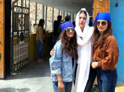 Sara Ali Khan, Radhika Madan and Jasleen Royal visit Gurudwara Shri Pathar Sahib in Ladakh: See photos