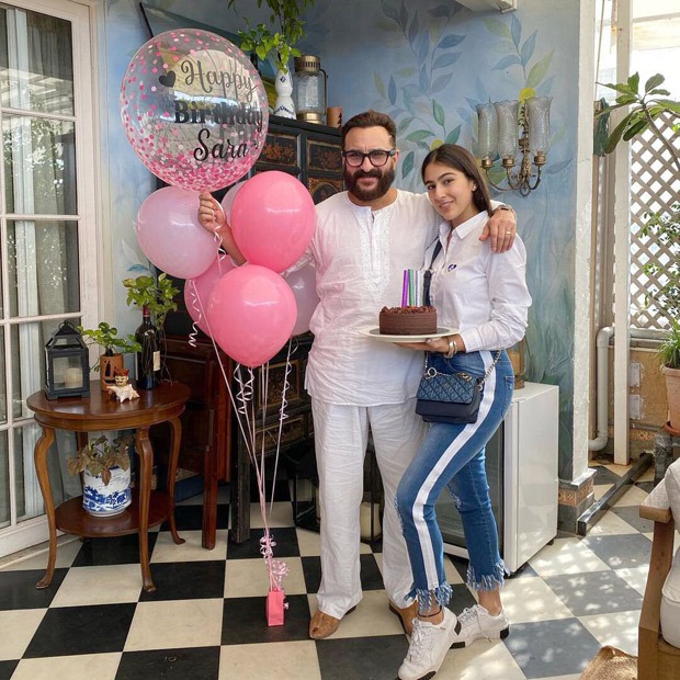 Sara Ali Khan wishes her 'abba' Saif Ali Khan on his 51st birthday with a picture featuring Kareena Kapoor Khan and baby Jeh