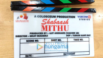 On The Sets Of The Movie Shabaash Mithu
