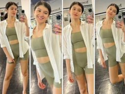 Shanaya Kapoor flaunts her figure in athleisure as she prepares for her dance class