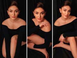 Shefali Jariwala looks smokin’ hot in all black bodysuit