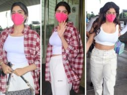 Sisters Janhvi Kapoor and Khushi Kapoor spotted at the airport carrying luxury bags worth over Rs. 3 lakh