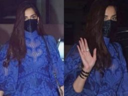 Sonam Kapoor spotted outside Sanjay Leela Bhansali’s office donning a royal blue midi and a watch costing nearly Rs. 16 lakh