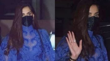Sonam Kapoor spotted outside Sanjay Leela Bhansali’s office donning a royal blue midi and a watch costing nearly Rs. 16 lakh