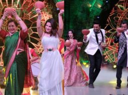Sunny Leone and Helen do the Bengali Dhunuchi dance on the stage of Dance Dance Junior 2, watch video