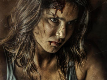 Sunny Leone is bruised in the first look of her Kollywood debut movie, Shero 