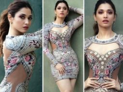Tamannaah Bhatia exudes oomph factor in embroidered mini dress worth Rs. 51,599 for MasterChef Telugu