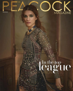 Kriti Sanon on the cover of The Peacock, Aug/Sep 2021