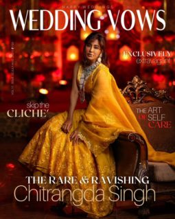 Deepika Padukone On The Covers Of Wedding Vows