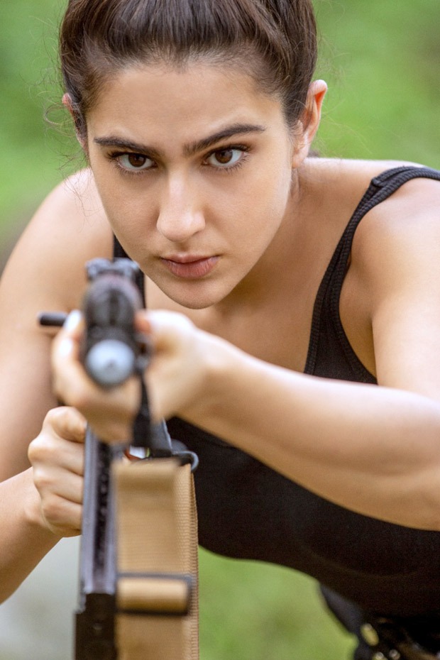 PICS: Sara Ali Khan stuns in her action avatar for Mission Frontline