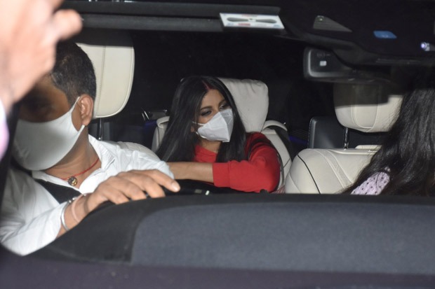 Rhea Kapoor and Karan Boolani make an appearance post their wedding; Anil Kapoor distributes sweets to the media 