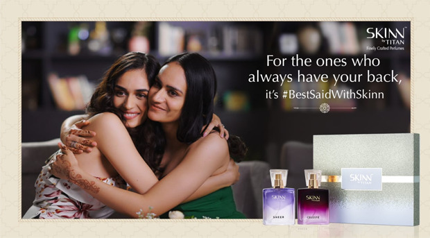 Manushi Chhillar and sister Dewangana celebrate sibling bond this Rakhi with SKINN by Titan Manushi Chhillar and sister Dewangana celebrate sibling bond this Rakhi with SKINN by Titan