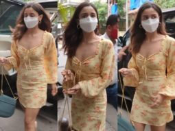 Alia Bhatt steps out in smock floral dress for lunch with Ayan Mukerji